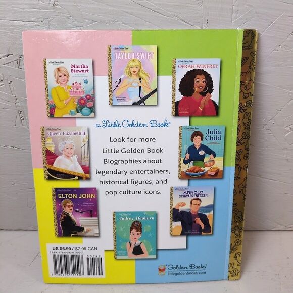 NEW Zendaya A Little Golden Book Biography 2024 - Picture 2 of 3